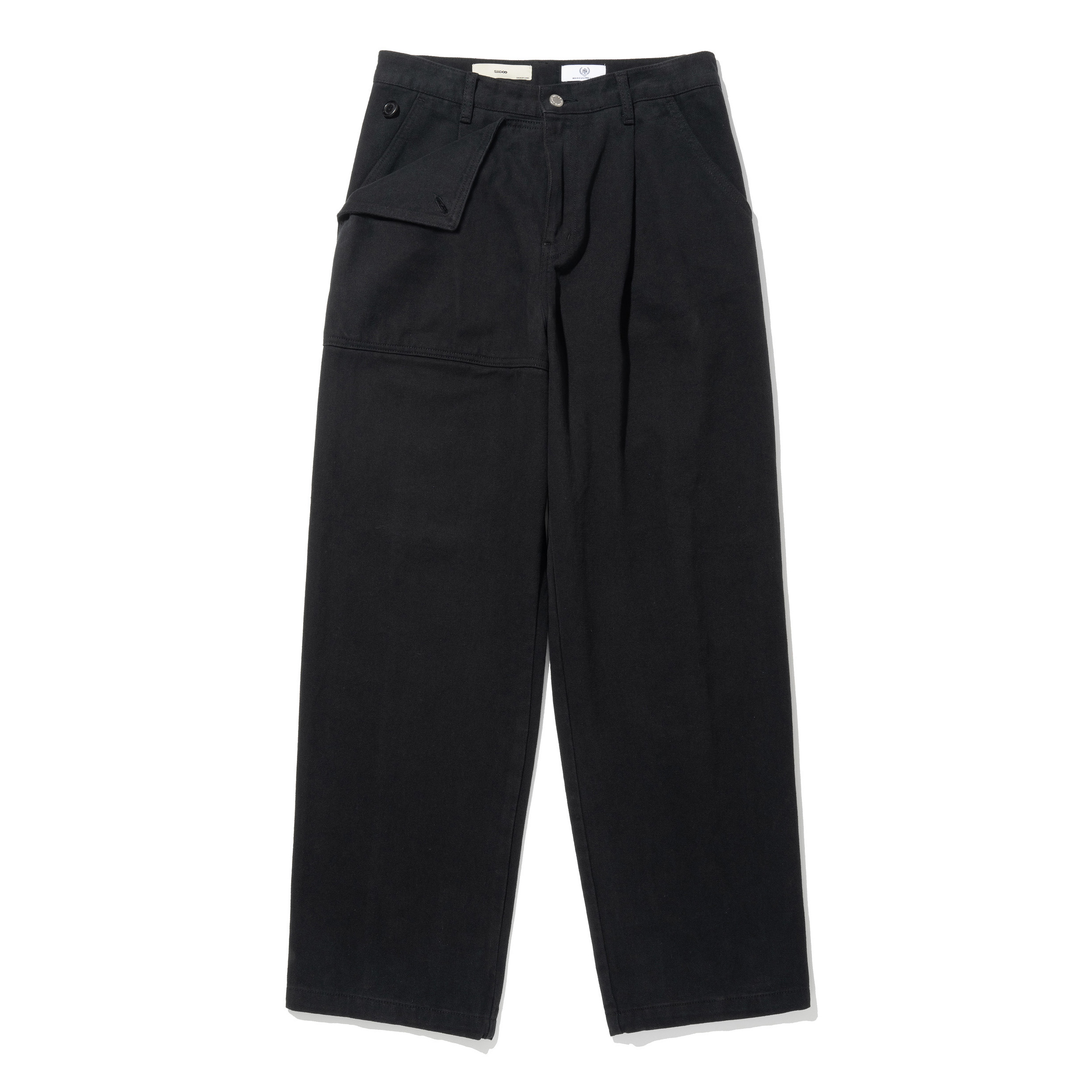 [MASCULINE LINE] LESLIE LAYERED DT HEAVY COTTON PANTS #2(1st restock)