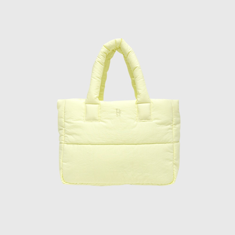 엘로우 LKST 스퀘어 패딩 백 / YELLOW LKST SQUARE PADDING BAG