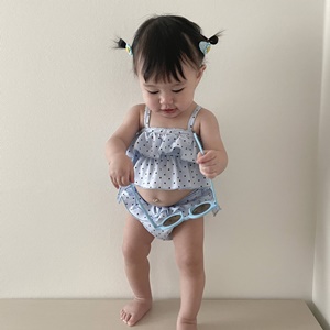 몽쁘띠베베)baby-캉캉스윔세트 수영복 24여름 V0422
