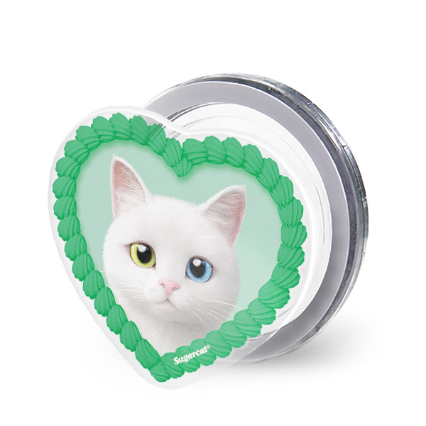 Toto the Scottish Straight MyHeart Acrylic Magnet Tok (for MagSafe)
