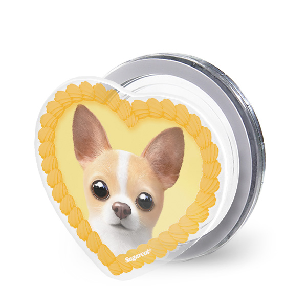 Yebin the Chihuahua MyHeart Acrylic Magnet Tok (for MagSafe)