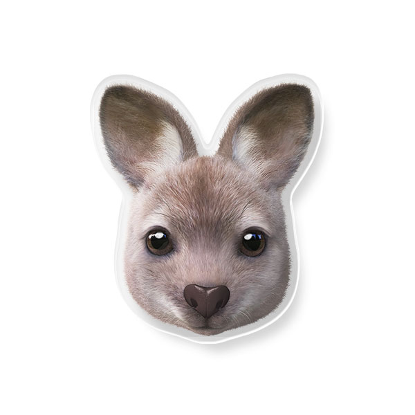 Wawa the Wallaby Face Acrylic Tok