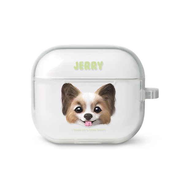 Jerry the Papillon Face AirPods 3 TPU Case