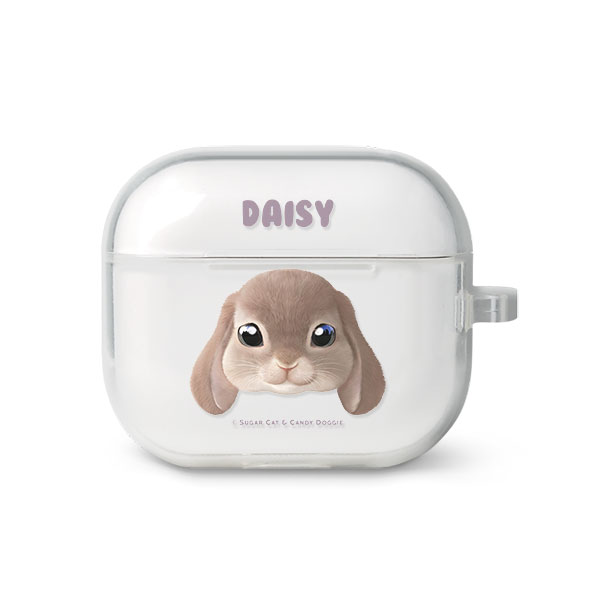 Daisy the Rabbit Face AirPods 3 TPU Case