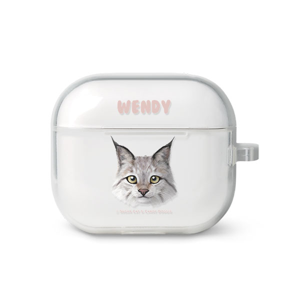 Wendy the Canada Lynx Face AirPods 3 TPU Case