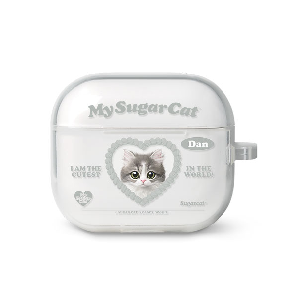 Dan the Kitten MyHeart AirPods 3 TPU Case