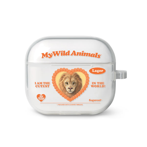 Lager the Lion MyHeart AirPods 3 TPU Case