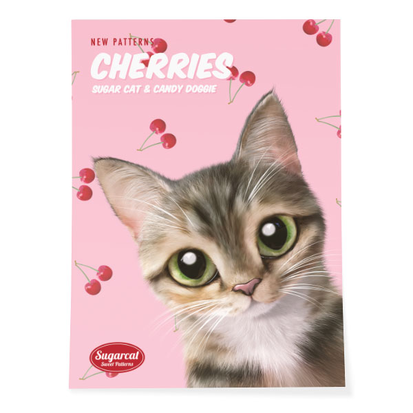 Cherry’s Cherries New Patterns Art Poster