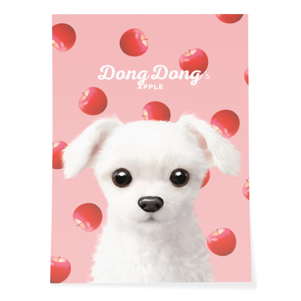 Dongdong’s Apple Art Poster