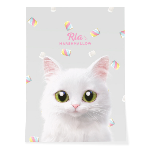 Ria’s Marshmallow Art Poster