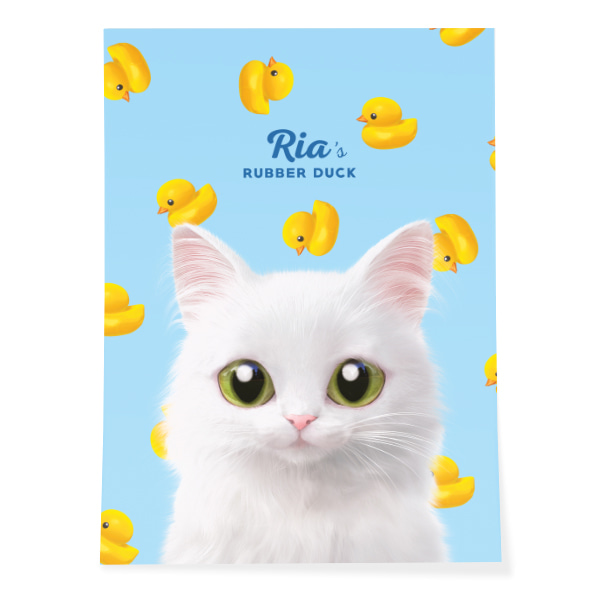 Ria’s Rubber Duck Art Poster