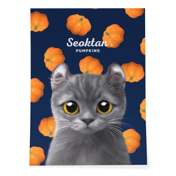 Seoktan’s Pumpkins Art Poster