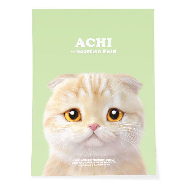 Achi Retro Art Poster