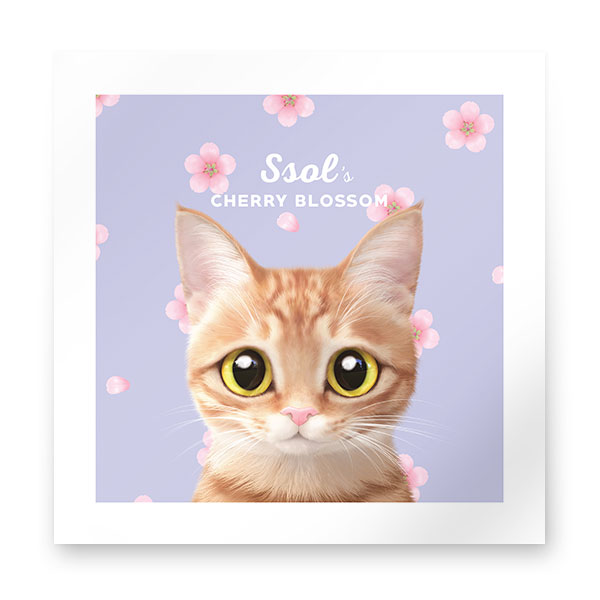 Ssol’s Cherry Blossom Art Print