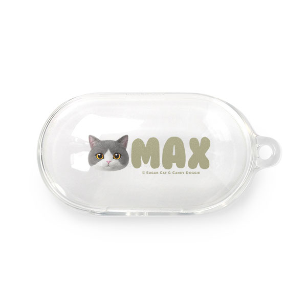 Max the British Shorthair Face Buds TPU Case