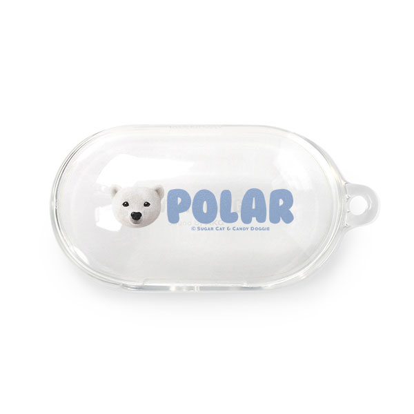 Polar the Polar Bear Face Buds TPU Case