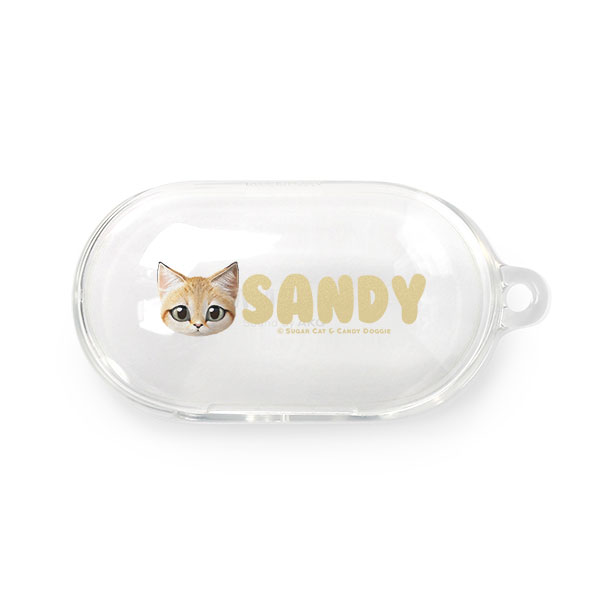 Sandy the Sand cat Face Buds TPU Case