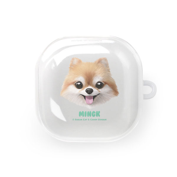 Mingk the Pomeranian Face Buds Pro/Live TPU Case