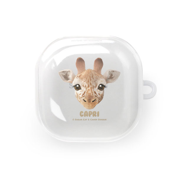 Capri the Giraffe Face Buds Pro/Live TPU Case
