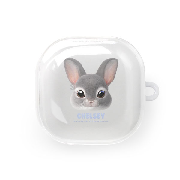 Chelsey the Rabbit Face Buds Pro/Live TPU Case