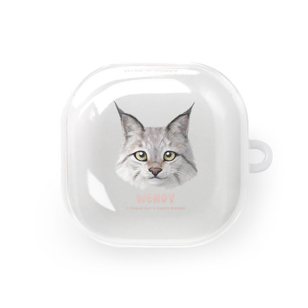 Wendy the Canada Lynx Face Buds Pro/Live TPU Case