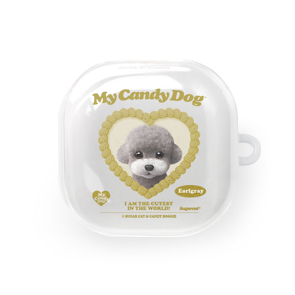 Earlgray the Poodle MyHeart Buds Pro/Live TPU Case