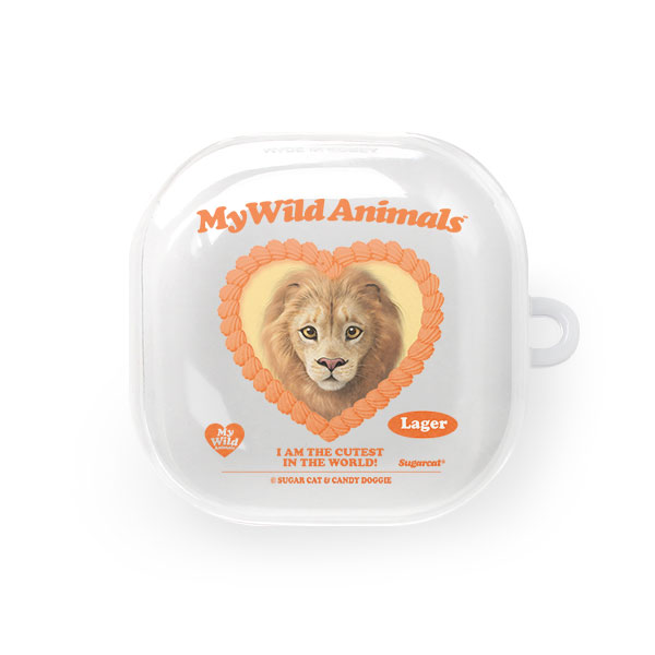 Lager the Lion MyHeart Buds Pro/Live TPU Case