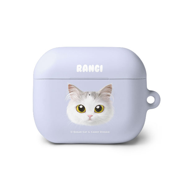 Rangi the Norwegian forest Face AirPods 3 Hard Case