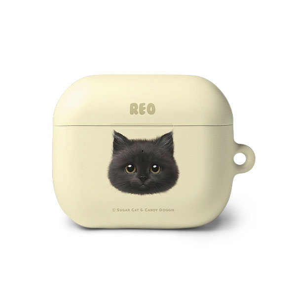 Reo the Kitten Face AirPods 3 Hard Case