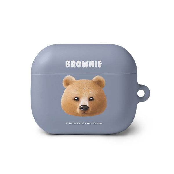 Brownie the Bear Face AirPods 3 Hard Case