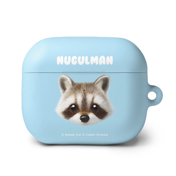 Nugulman the Raccoon Face AirPods 3 Hard Case