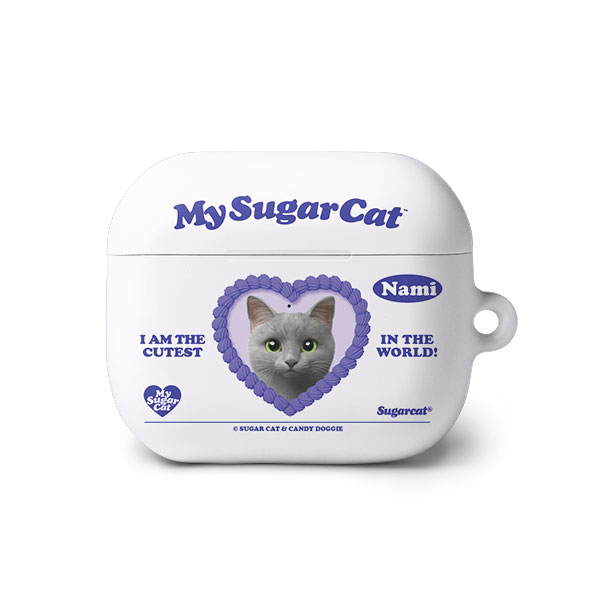 Nami the Russian Blue MyHeart AirPods 3 Hard Case