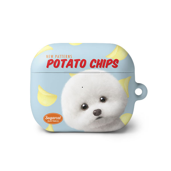 Dongle the Bichon&#039;s Potato Chips New Patterns AirPods 3 Hard Case