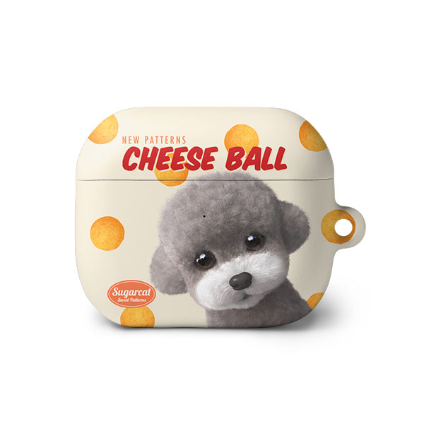 Earlgray the Poodle&#039;s Cheese Ball New Patterns AirPods 3 Hard Case