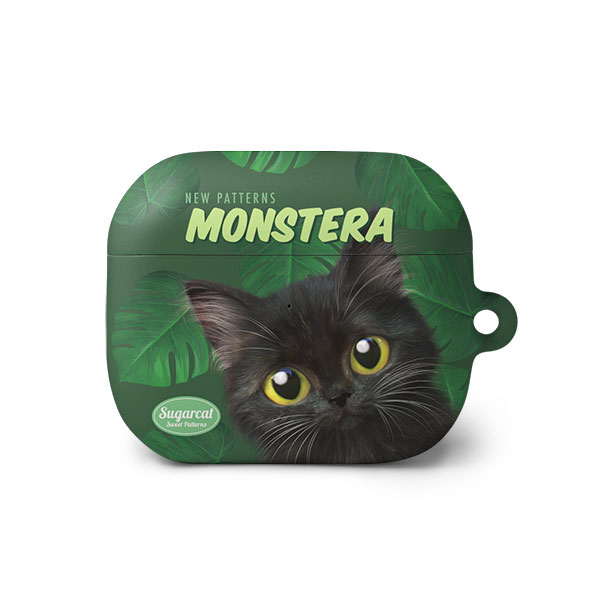 Ruru the Kitten’s Monstera New Patterns AirPods 3 Hard Case
