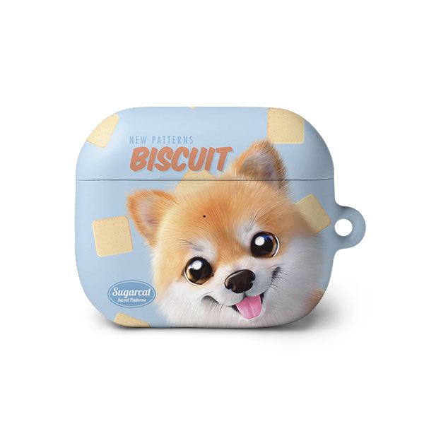Tan the Pomeranian’s Biscuit New Patterns AirPods 3 Hard Case