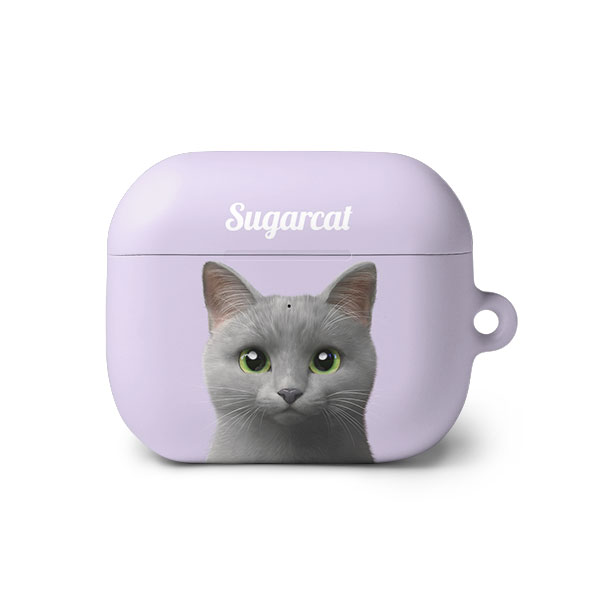 Nami the Russian Blue Simple AirPods 3 Hard Case