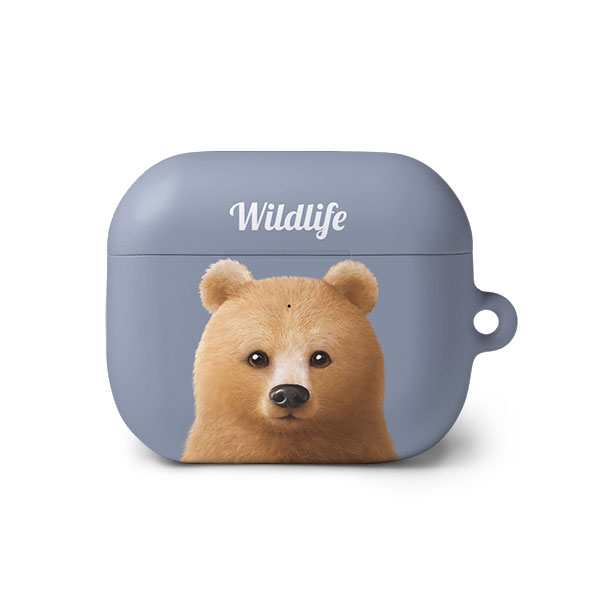 Brownie the Bear Simple AirPods 3 Hard Case