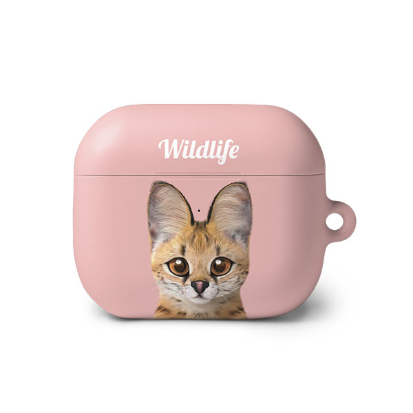Scarlet the Serval Simple AirPods 3 Hard Case