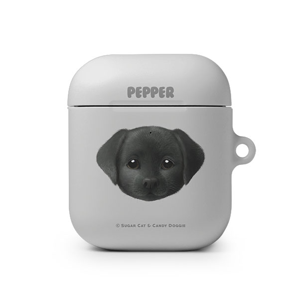 Pepper the Labrador Retriever Face AirPod Hard Case