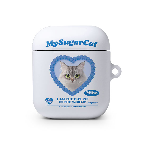 Miho the Norwegian Forest MyHeart AirPod Hard Case