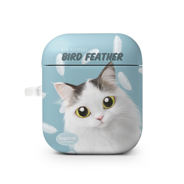 Charlie’s Bird Feather New Patterns AirPod Hard Case
