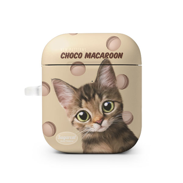 Goodzi’s Choco Macaroon New Patterns AirPod Hard Case