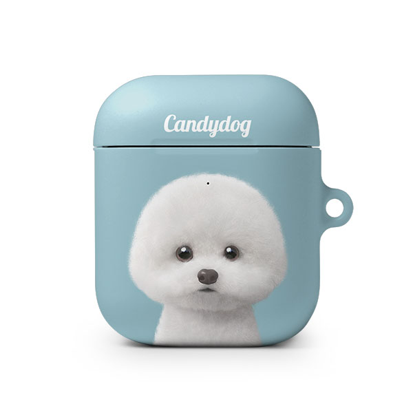 Dongle the Bichon Simple AirPod Hard Case