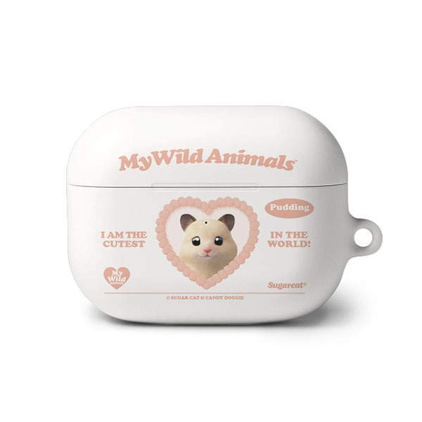 Pudding the Hamster MyHeart AirPod PRO Hard Case