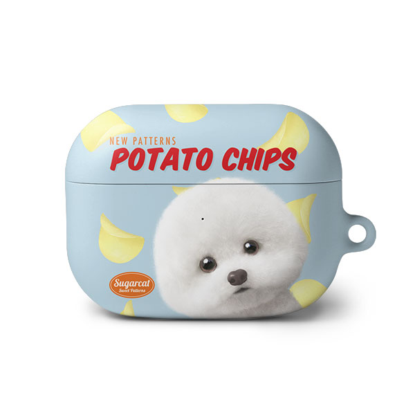 Dongle the Bichon&#039;s Potato Chips New Patterns AirPod PRO Hard Case