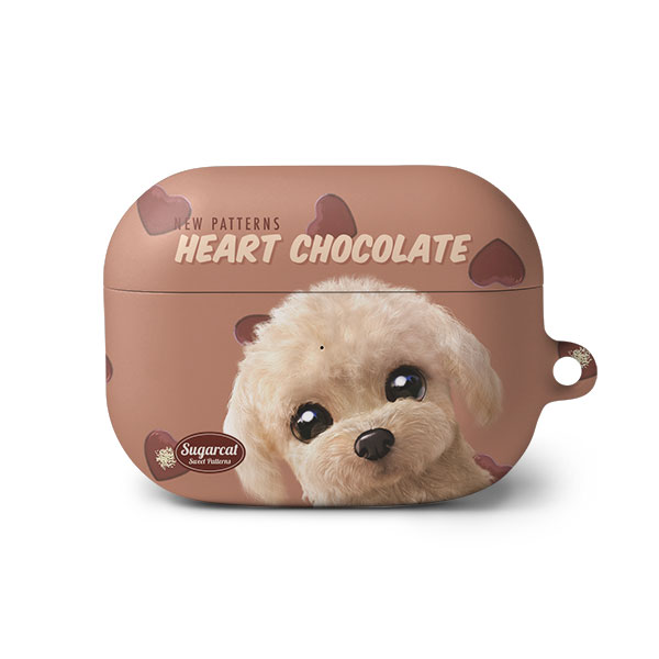 Renata the Poodle’s Heart Chocolate New Patterns AirPod PRO Hard Case