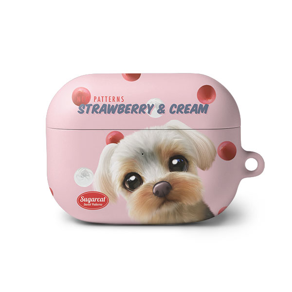 Sarang the Yorkshire Terrier’s Strawberry &amp; Cream New Patterns AirPod PRO Hard Case