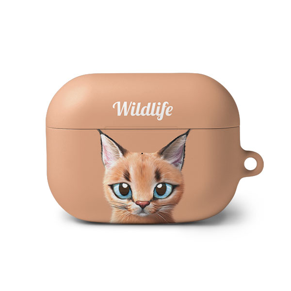 Cali the Caracal Simple AirPod PRO Hard Case
