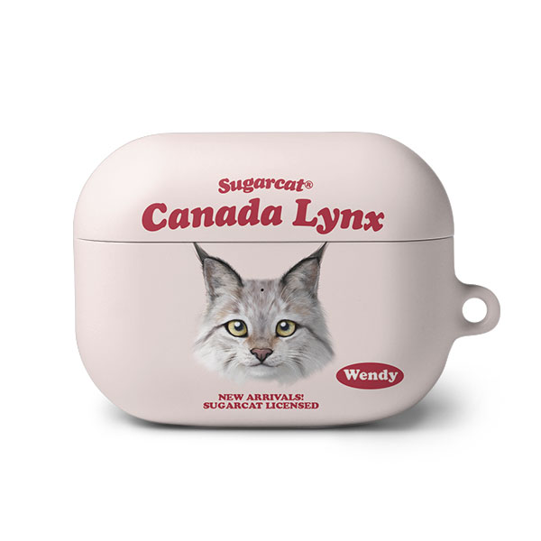 Wendy the Canada Lynx TypeFace AirPod PRO Hard Case